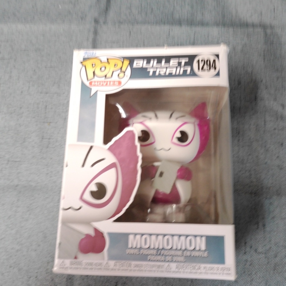 Funko Pop Momomon Figure - Pink and White
